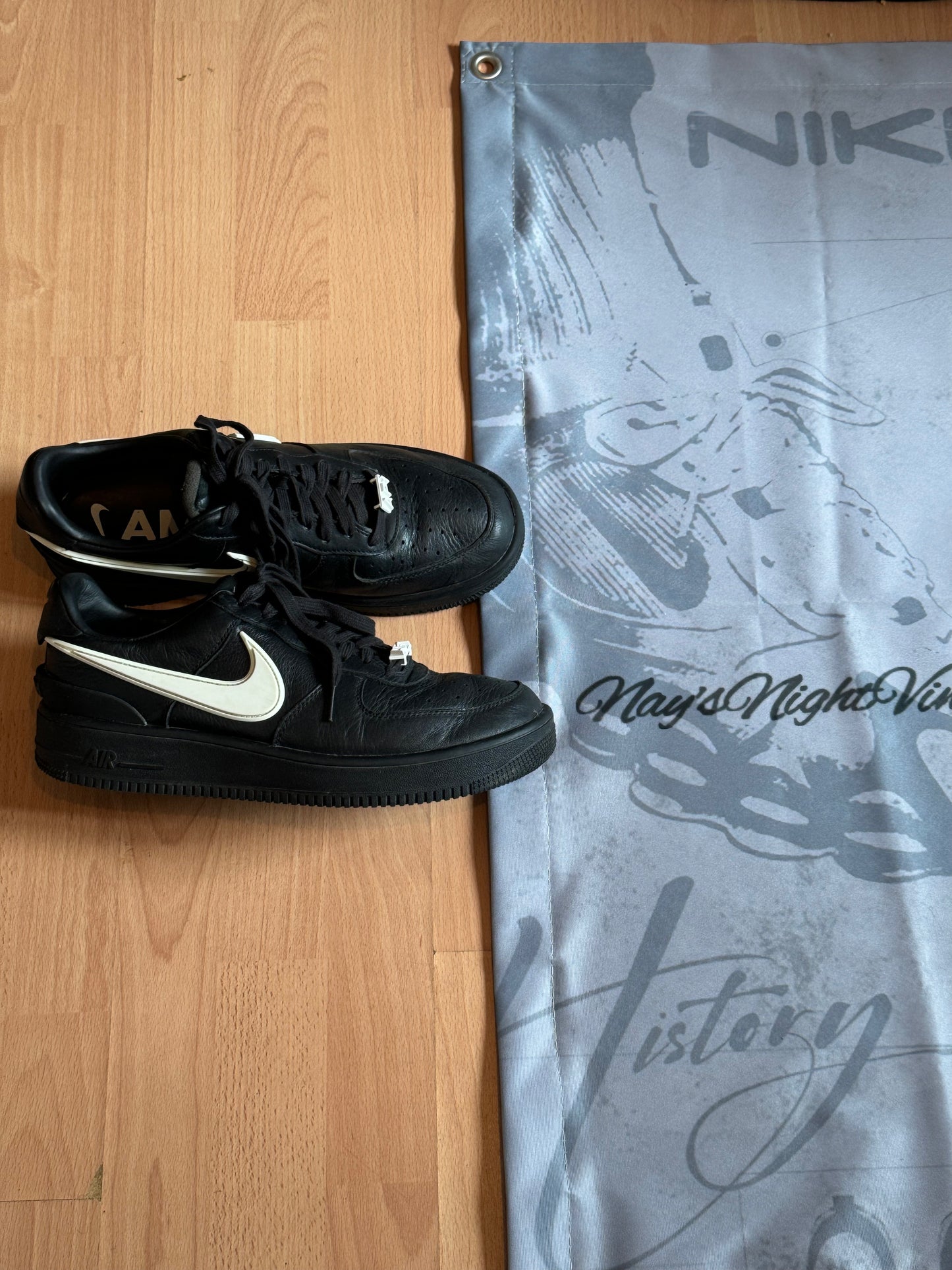 Nike Air Force 1 Low AMBUSH x 'Black' Men's