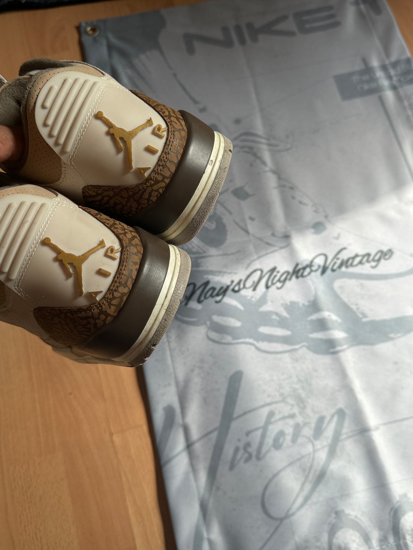 Air Jordan 3 Retro 'Palomino' Cream Mens