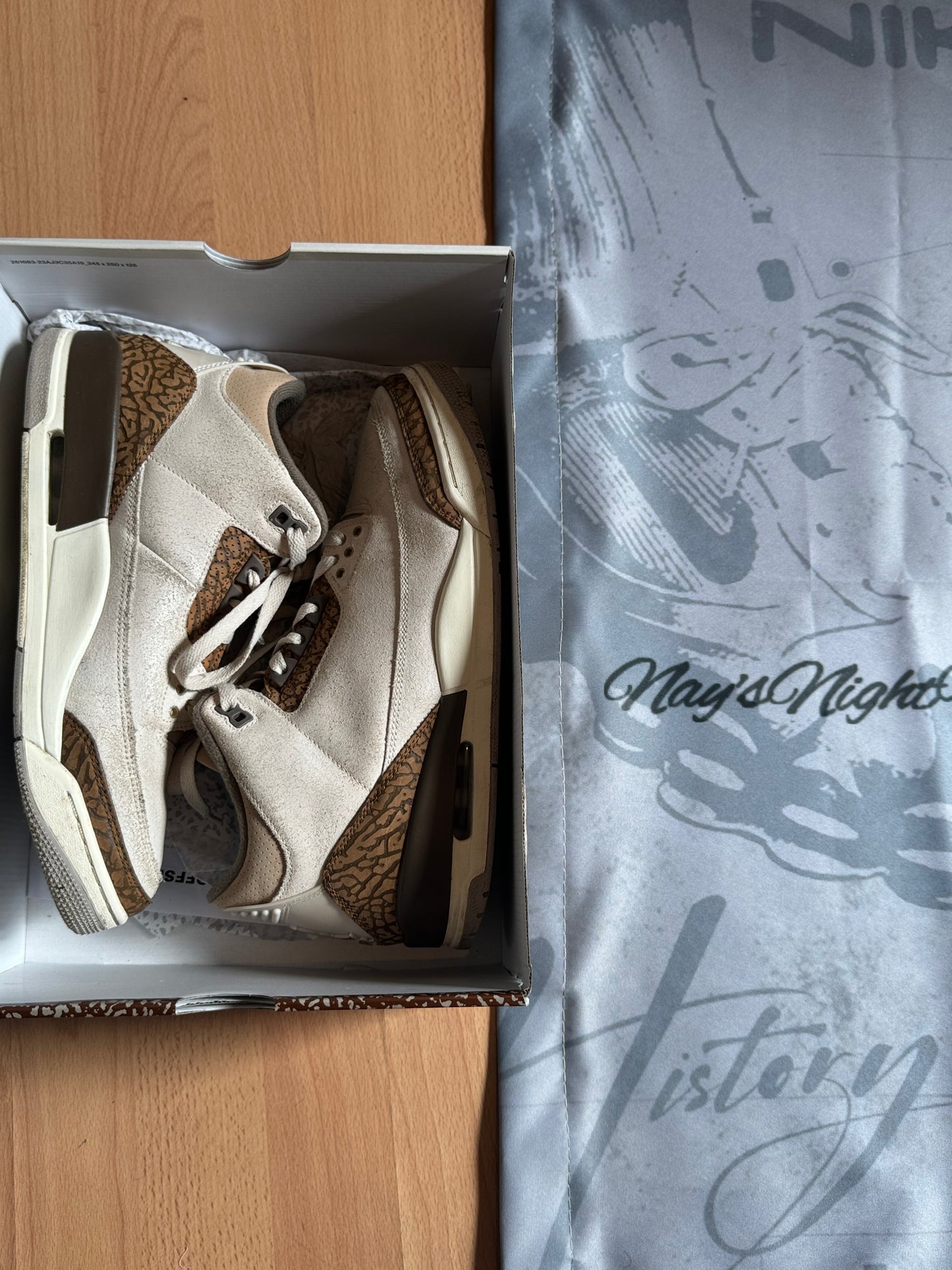 Air Jordan 3 Retro 'Palomino' Cream Mens
