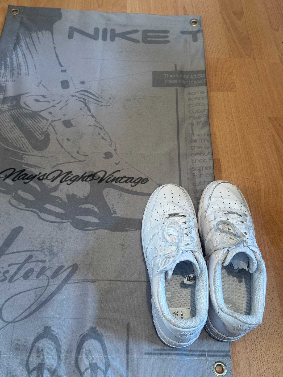 Nike OG Air Force 1’s (White)