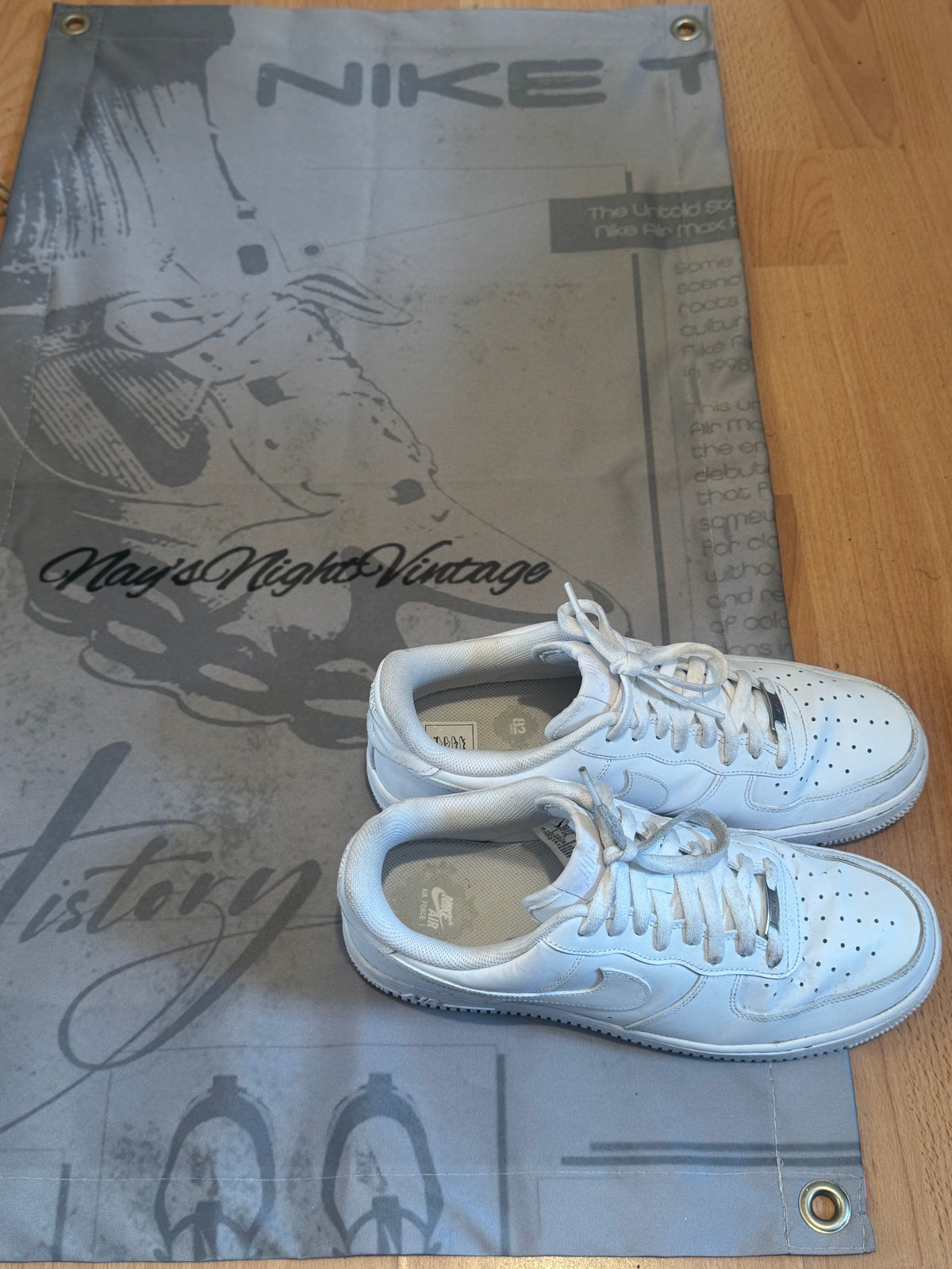 Nike OG Air Force 1’s (White)